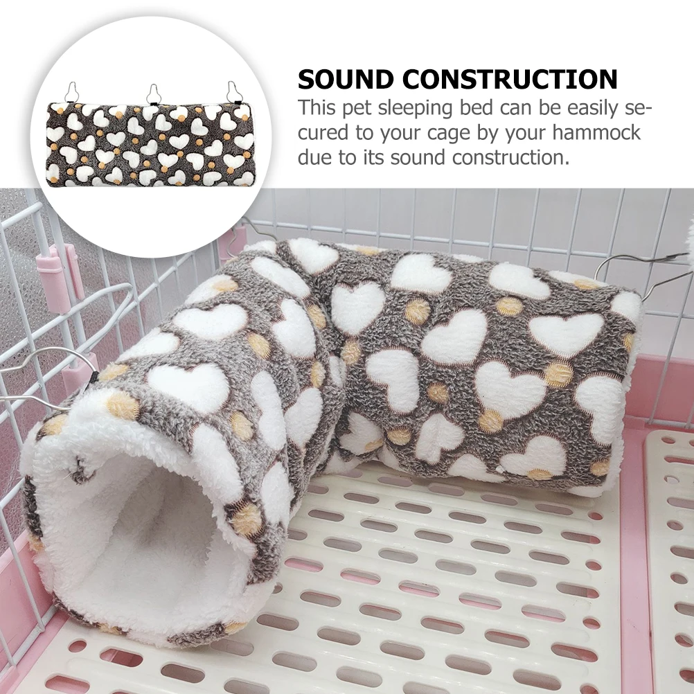 Pet Cotton Nest Warm Comfortable Bed for Hamsters Chinchillas Guinea Pigs Small Animals Double Layer Sleeping House Four Seasons
Pet Cotton Nest Warm Comfortable Bed for Hamsters Chinchillas Guinea Pigs Small Animals Double Layer Sleeping House Four Seasons