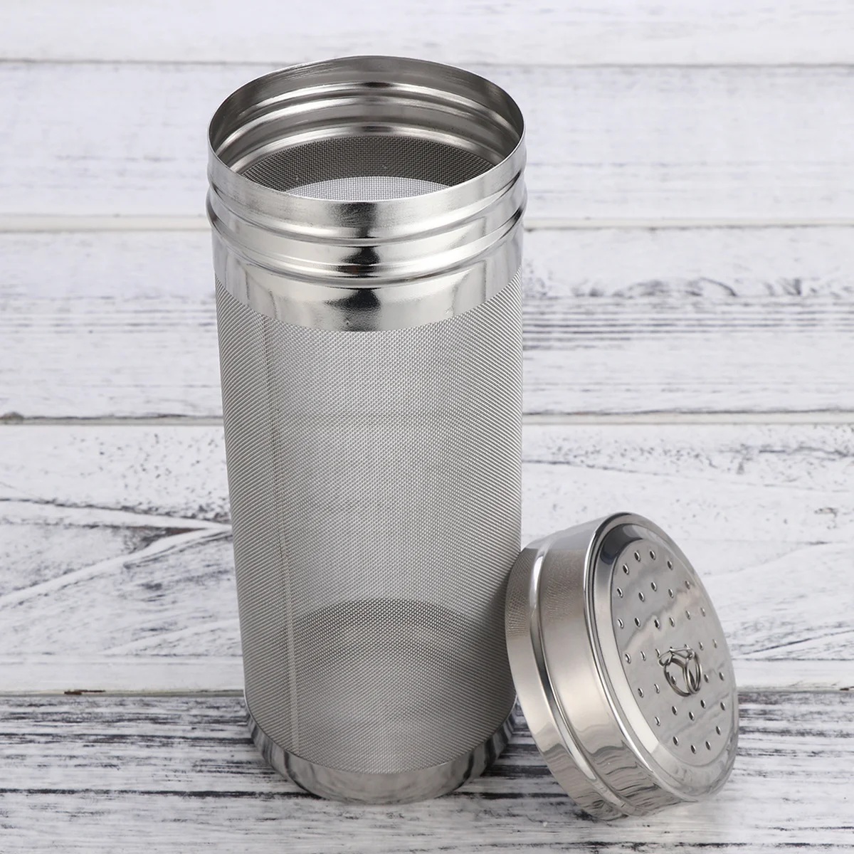 7x18cm Stainless Steel Beer Filter Strainer for Kettle Hops Containment Brewing Wine Compost Tea Coffee Filtration Tool
7x18cm Stainless Steel Beer Filter Strainer for Kettle Hops Containment Brewing Wine Compost Tea Coffee Filtration Tool