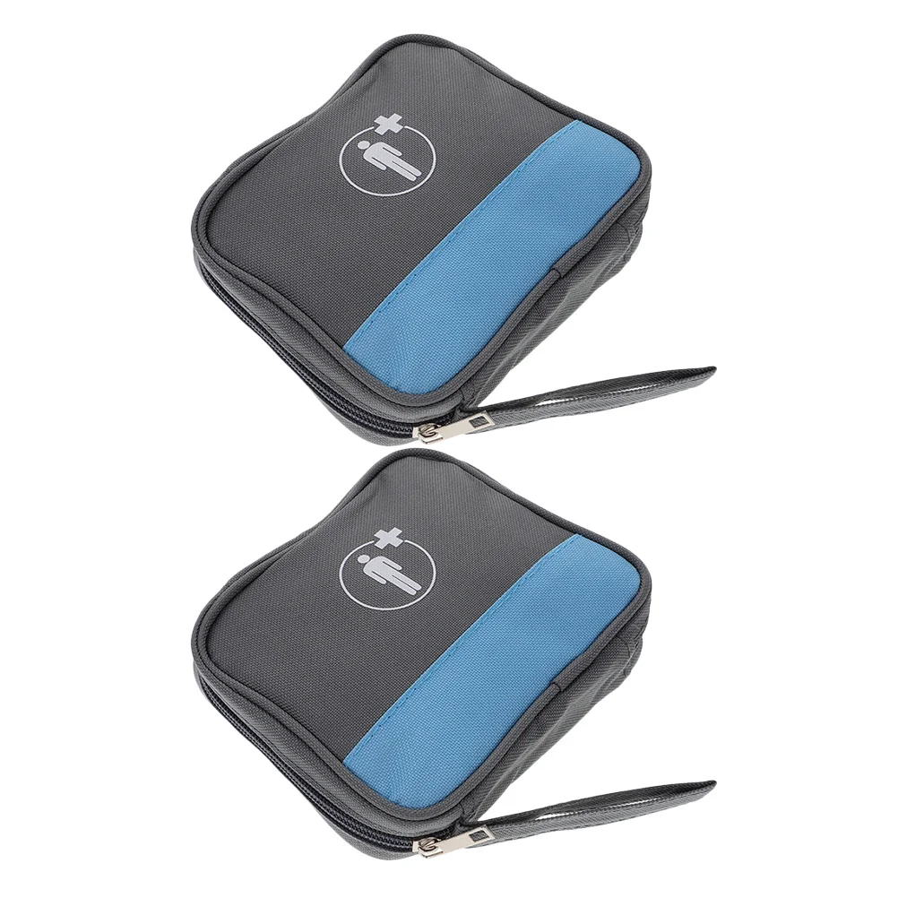 2Pcs Emergency Aid Bag Portable Medical Organizer Large Capacity Waterproof Travel Trauma Kit Home Office Hiking Cycling 
2Pcs Emergency Aid Bag Portable Medical Organizer Large Capacity Waterproof Travel Trauma Kit Home Office Hiking Cycling