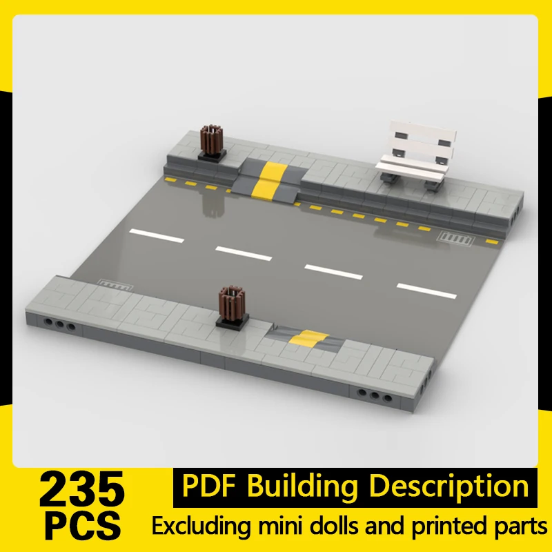 City Street View Model MOC Building Bricks City Roadway Extension Modular Technology Gifts Holiday Assemble Children Toys Suit
City Street View Model MOC Building Bricks City Roadway Extension Modular Technology Gifts Holiday Assemble Children Toys Suit