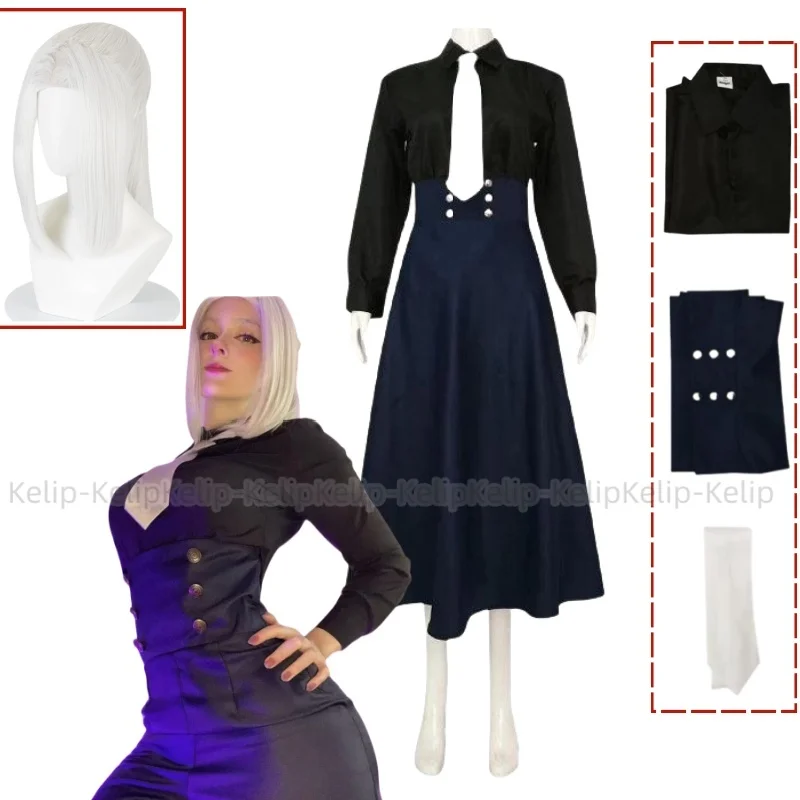 Anime Jujutsu Kaisenn Season 2 Mei Mei Cosplay Costume Wig Uniform Black Shirt Pants Tokyo Jujutsu High Uniform Shibuya Incident
Anime Jujutsu Kaisenn Season 2 Mei Mei Cosplay Costume Wig Uniform Black Shirt Pants Tokyo Jujutsu High Uniform Shibuya Incident