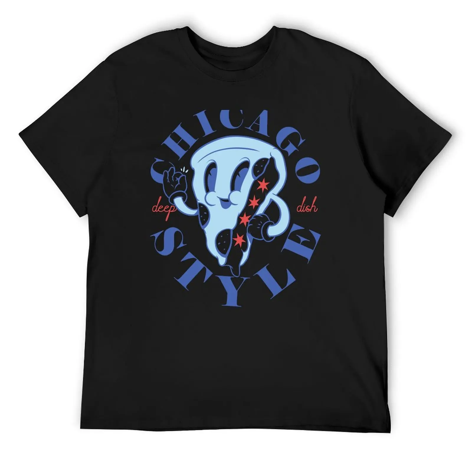 Chicago Style Pizza Flag Deep Dish Traditional Specific Signature Food Famous Stuffed Chicago Flag Pizza Chicago Illinoi T-Shirt
Chicago Style Pizza Flag Deep Dish Traditional Specific Signature Food Famous Stuffed Chicago Flag Pizza Chicago Illinoi T-Shirt