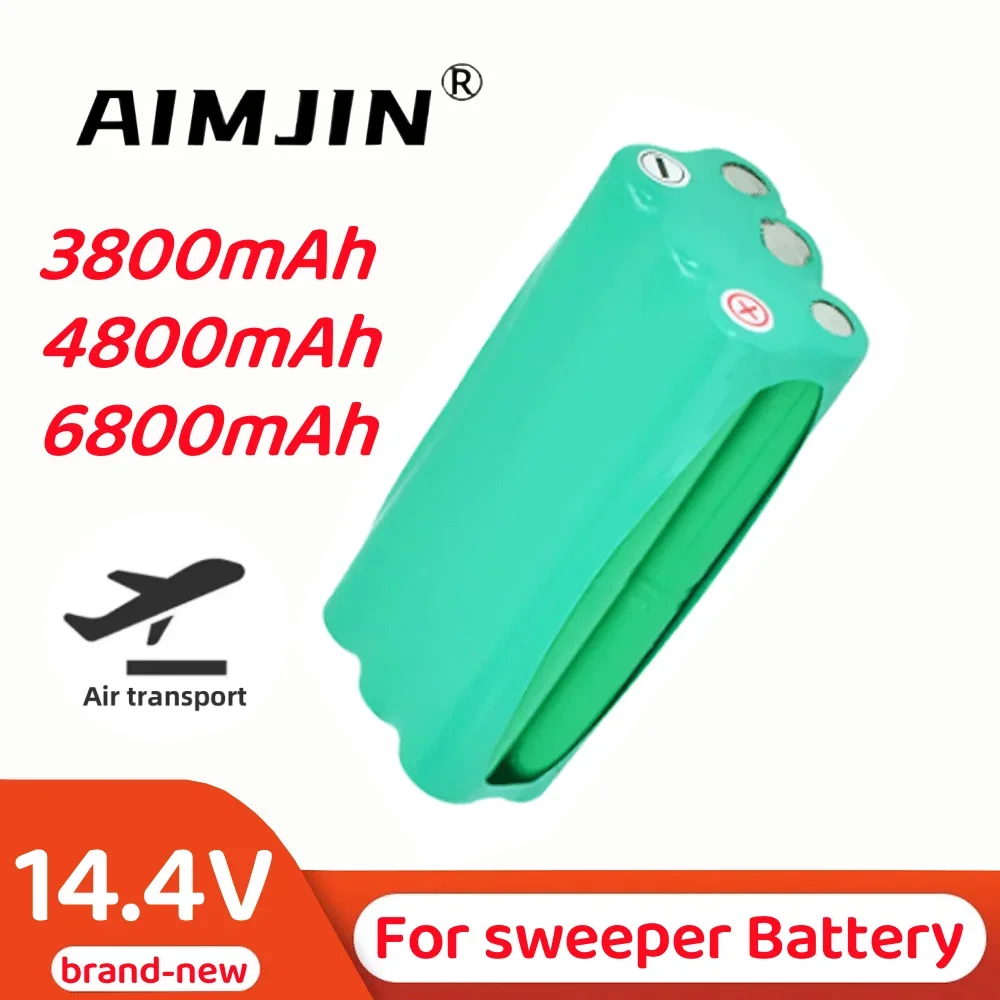 NEW 14.4V NI-MH 3800mah-4800mAh-6800mAh robot vacuum cleaner Battery for liberoV-M600 / M606 v-botT270 / 271
NEW 14.4V NI-MH 3800mah-4800mAh-6800mAh robot vacuum cleaner Battery for liberoV-M600 / M606 v-botT270 / 271