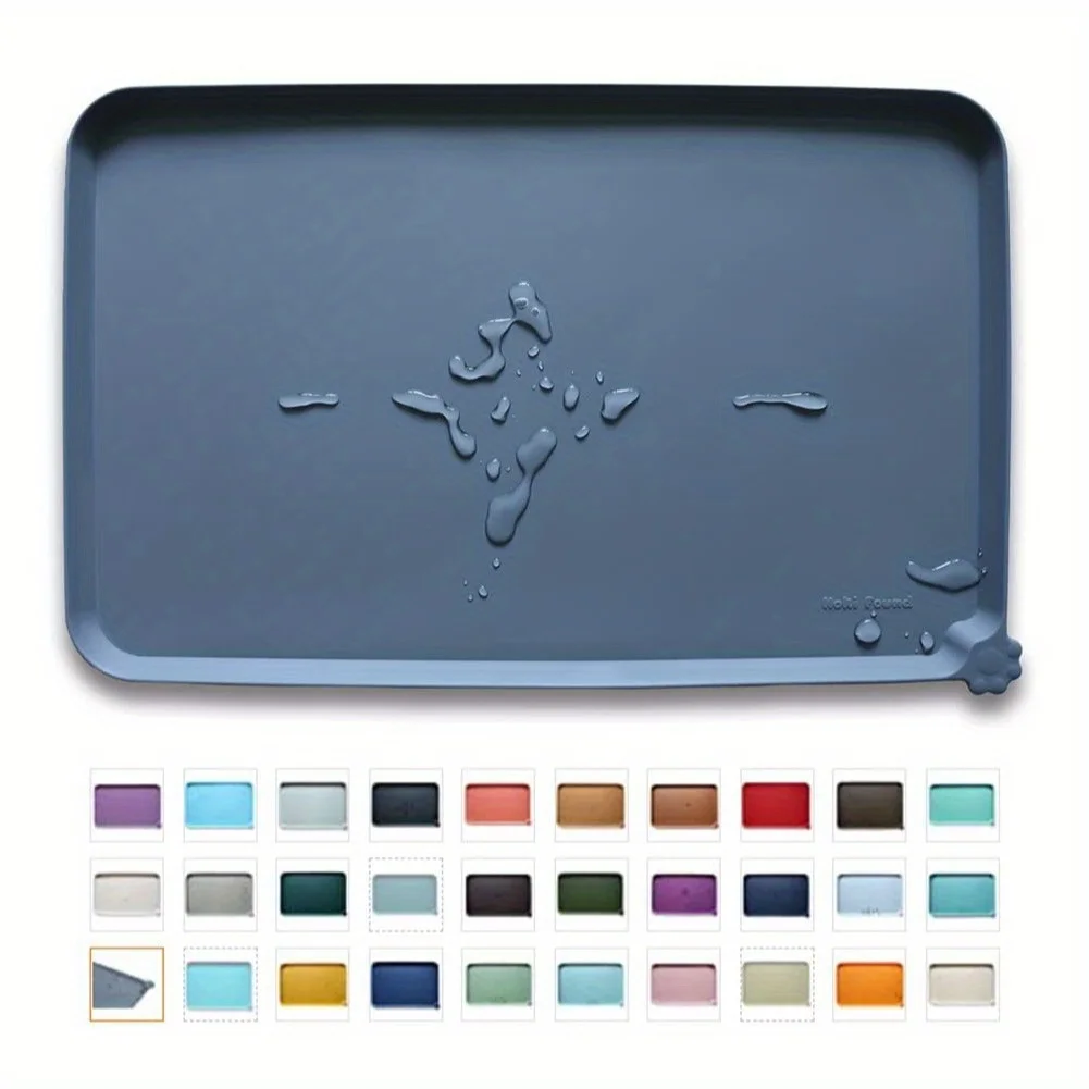 Silicone Pet Placemat for Cats and Dogs - Anti-Spill, Waterproof Feeding Mat with High Lips for Pets
Silicone Pet Placemat for Cats and Dogs - Anti-Spill, Waterproof Feeding Mat with High Lips for Pets