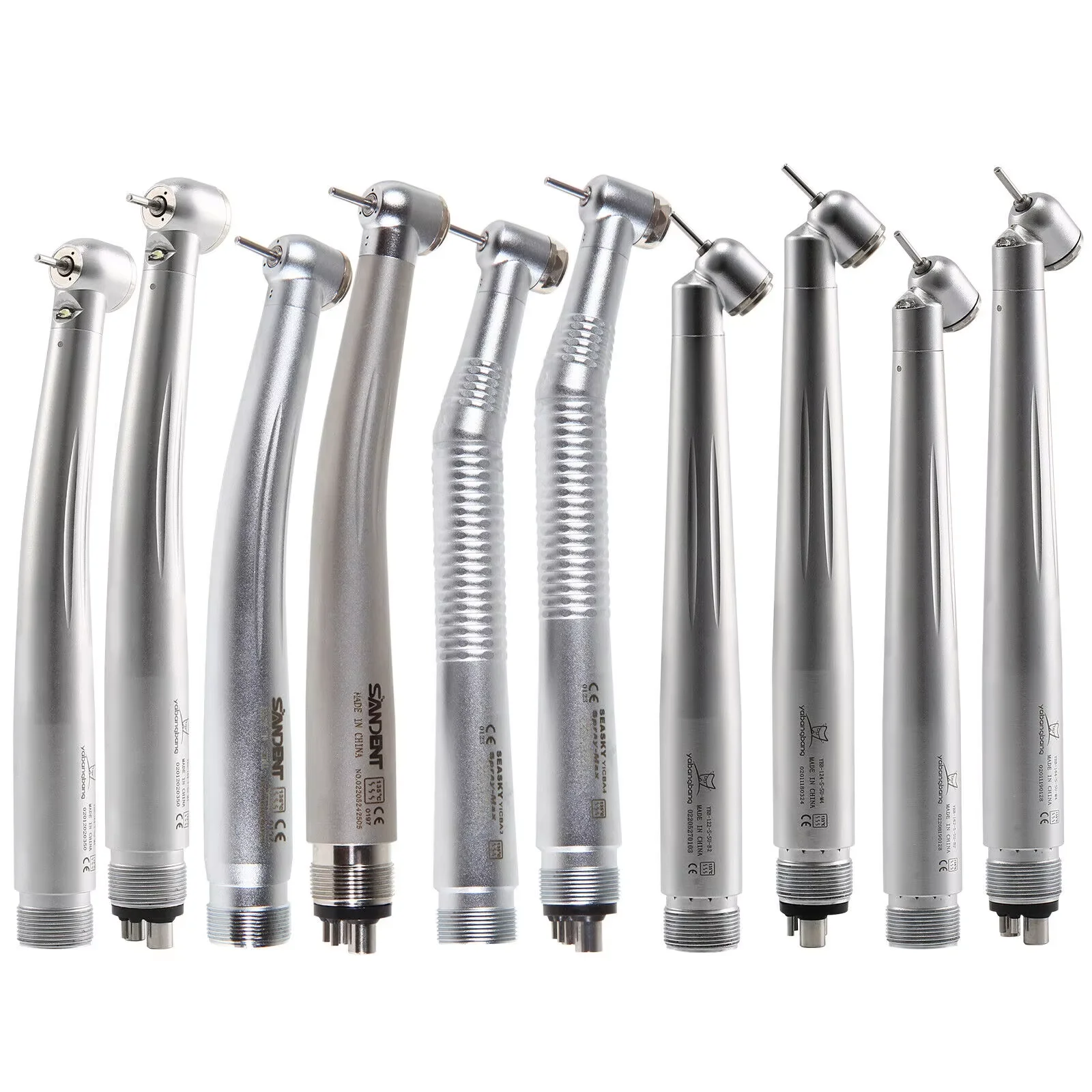 Dental High Speed/Fiber Optic LED/No Led E-generator Handpiece/45° Degree Surgical Turbine 2/4Holes For NSK Kavo
Dental High Speed/Fiber Optic LED/No Led E-generator Handpiece/45° Degree Surgical Turbine 2/4Holes For NSK Kavo