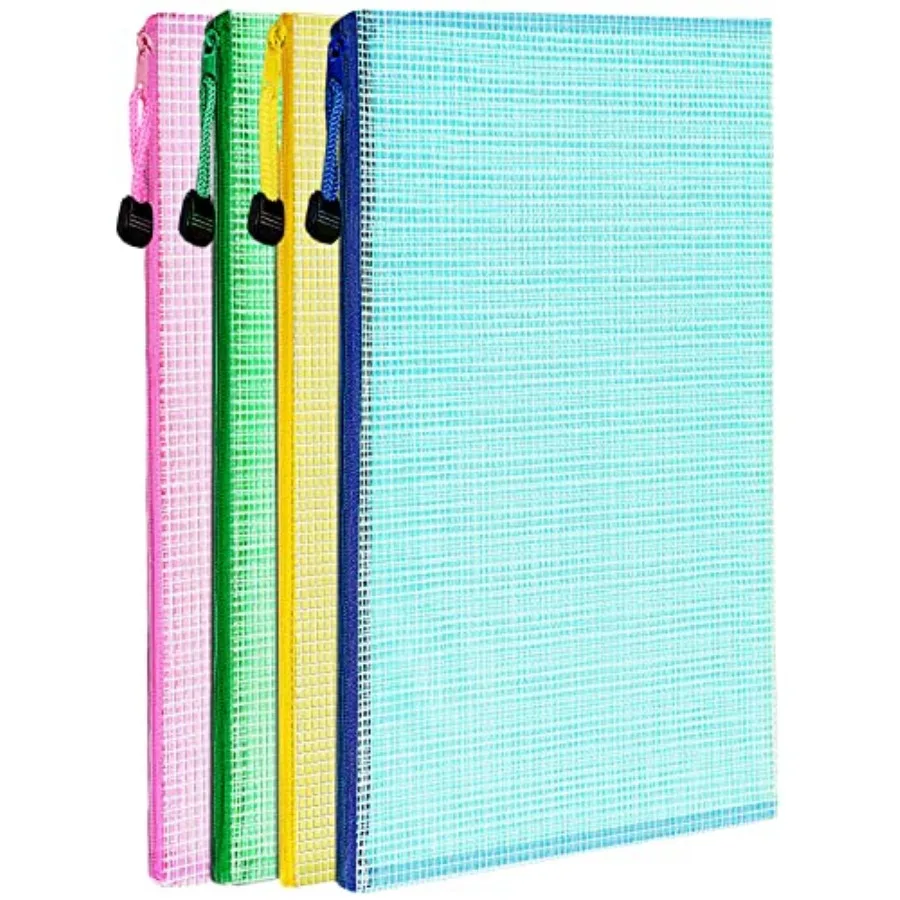 Mesh Zipper Pouch Bags 13.2"x 9.2" Zipper Pouch pcs Mesh Bags with Zipper Storage Bags Pouch for Organization Toy Puzzles Board
Mesh Zipper Pouch Bags 13.2"x 9.2" Zipper Pouch pcs Mesh Bags with Zipper Storage Bags Pouch for Organization Toy Puzzles Board