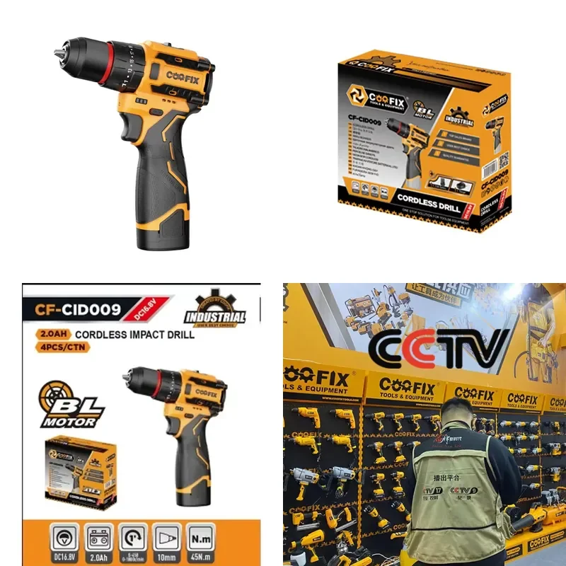 【CHIMU HOME】 16.8V Cordless Electric Drill Brushless Motor for DIY Repair and Construction
【CHIMU HOME】 16.8V Cordless Electric Drill Brushless Motor for DIY Repair and Construction