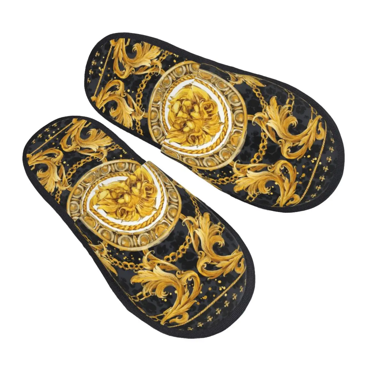 Роскошные домашние тапочки в европейском стиле барокко, женские удобные тапочки без шнуровки из пены с эффектом памяти, спа-тапочки
Роскошные домашние тапочки в европейском стиле барокко, женские удобные тапочки без шнуровки из пены с эффектом памяти, спа-тапочки