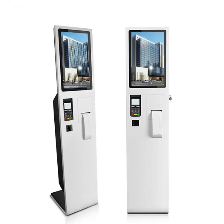 Automated Order Machines Selfservice Checkout Supermarket Equipment Queue Ticketing System 23inch Payment Terminal Kiosk
Automated Order Machines Selfservice Checkout Supermarket Equipment Queue Ticketing System 23inch Payment Terminal Kiosk