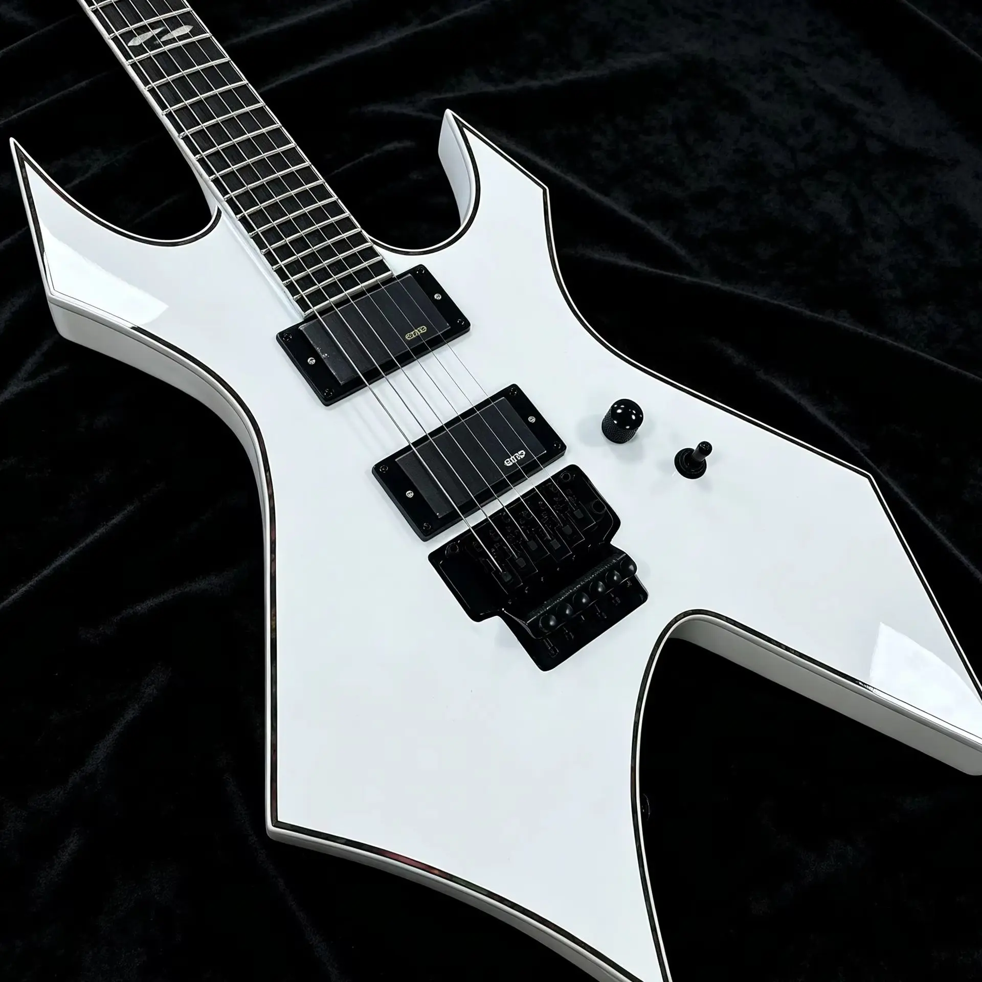Costom Electric Guitar BC Rich Warlock white HH pickup mahogany body Electric Guitar-Themed Gift Free Shipping
Costom Electric Guitar BC Rich Warlock white HH pickup mahogany body Electric Guitar-Themed Gift Free Shipping
