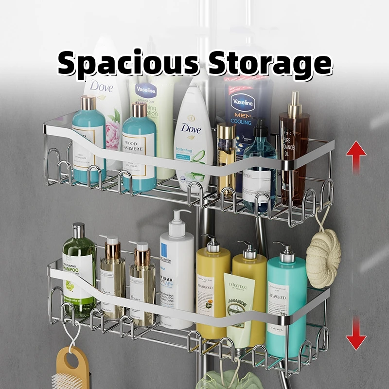 Stainless Steel Shower Caddy Bathroom Shower Shelf Shower Storage Holder Rack Shampoo Tray Stand Drain Basket Organizer
Stainless Steel Shower Caddy Bathroom Shower Shelf Shower Storage Holder Rack Shampoo Tray Stand Drain Basket Organizer