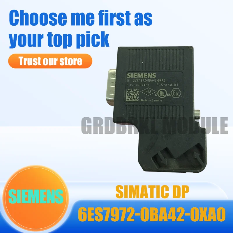 Brand New Original SIEMENS 6ES7972-0BA42-0XA0 PROFIBUS DP Connector
Brand New Original SIEMENS 6ES7972-0BA42-0XA0 PROFIBUS DP Connector
