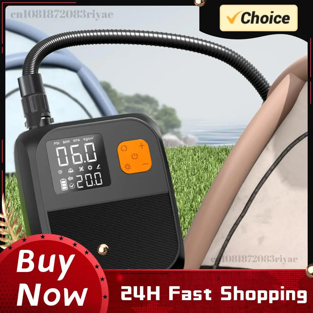 Портативный воздушный компрессор высокого давления 20PSI для надувных SUP-досок, матрасов и палаток
Портативный воздушный компрессор высокого давления 20PSI для надувных SUP-досок, матрасов и палаток
