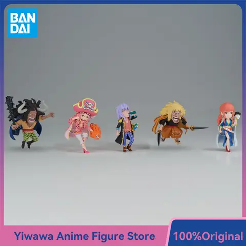 Banpresto One Piece WCF God Valley Incident Vol.2 Charlotte Linlin Kaidou Anime Figure Collectible Model Toy Original Ornament