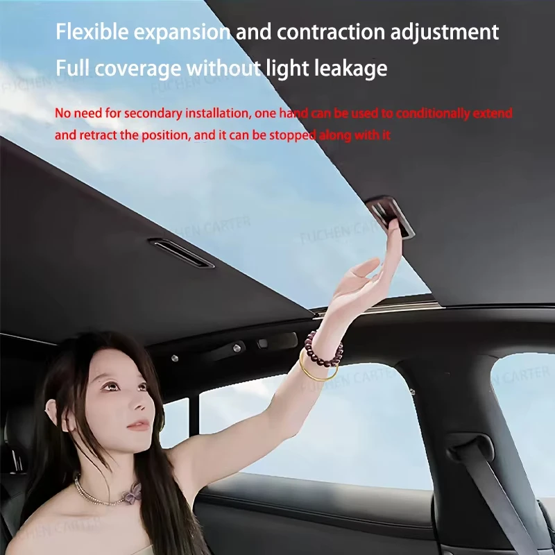 Suitable for Tesla Model YL 2025-2026 sun visors, roof sunroof shading, sun protection, and heat insulation
Suitable for Tesla Model YL 2025-2026 sun visors, roof sunroof shading, sun protection, and heat insulation