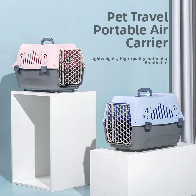 Small Pet Air Travel Cage Dog Handheld Check-In Box with Pedal Rabbit Cage Portable Carrier for Dogs And Cats
Small Pet Air Travel Cage Dog Handheld Check-In Box with Pedal Rabbit Cage Portable Carrier for Dogs And Cats