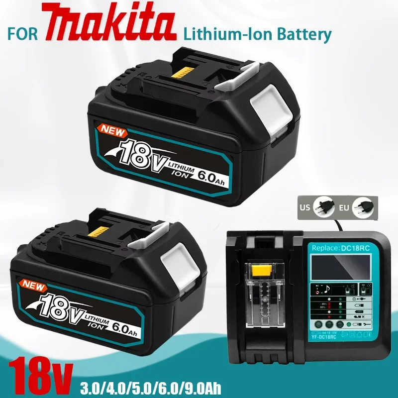 100% New Makita Rechargeable Power Tool Battery 18V 6.0 Ah ,Replaceable Lithium-ion,For Makita 18v Battery BL1840 BL1850 BL1830
100% New Makita Rechargeable Power Tool Battery 18V 6.0 Ah ,Replaceable Lithium-ion,For Makita 18v Battery BL1840 BL1850 BL1830