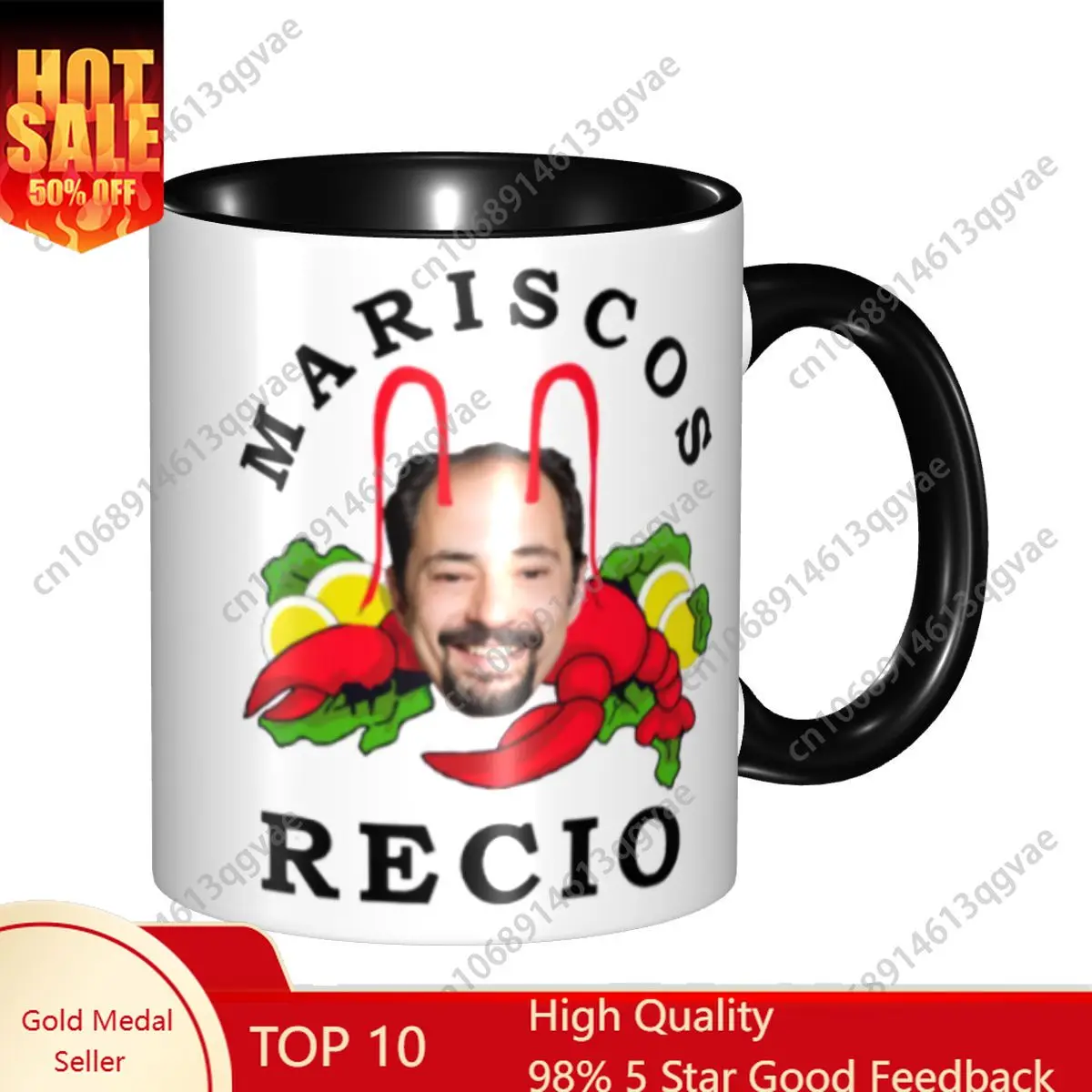 Antonio Recio Coffee Mug DIY Custom Ceramic Mug Creative Gift
Antonio Recio Coffee Mug DIY Custom Ceramic Mug Creative Gift