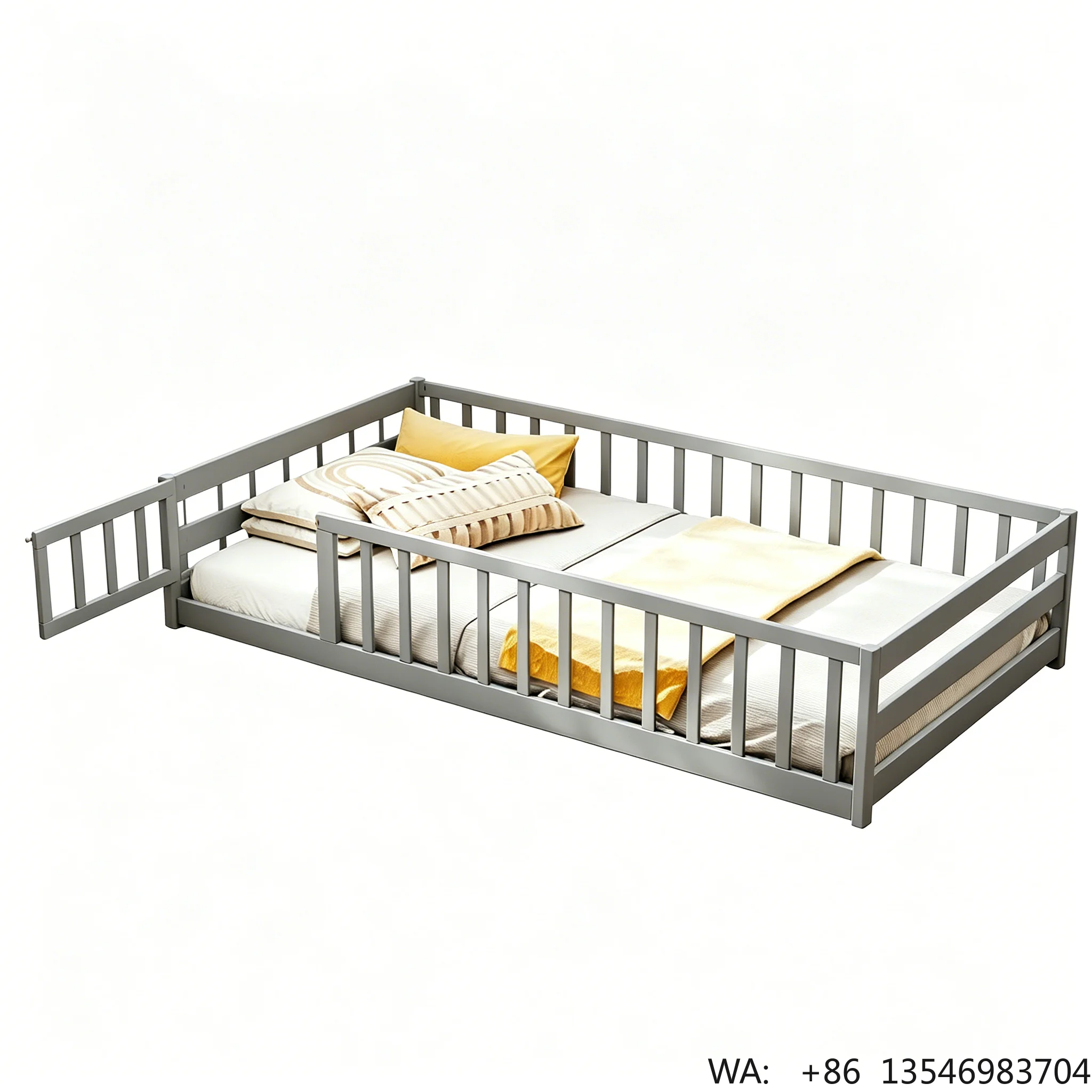 Factory Customized Wholesale Classic Wooden Kids Bedroom Furniture Natural Montessori Toddler Bed Frame Toddler Floor Bed
Factory Customized Wholesale Classic Wooden Kids Bedroom Furniture Natural Montessori Toddler Bed Frame Toddler Floor Bed