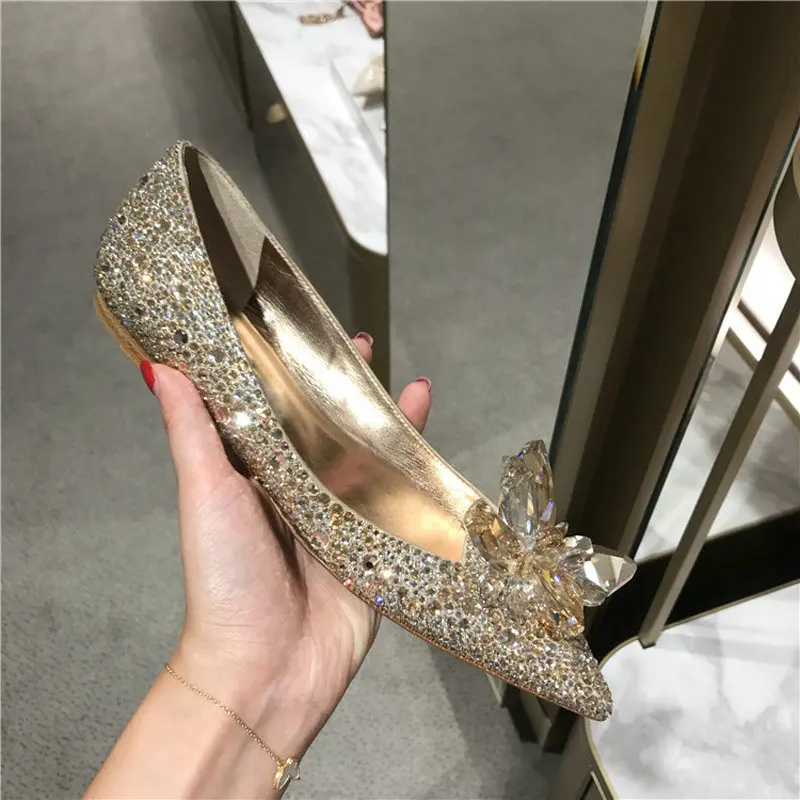 Women's Pumps Crystal Shoes Pointed Toe Banquet High Heels Wedding Shoes for Women Dress Bride Wedding Pumps Zapatos De Mujer
Women's Pumps Crystal Shoes Pointed Toe Banquet High Heels Wedding Shoes for Women Dress Bride Wedding Pumps Zapatos De Mujer
