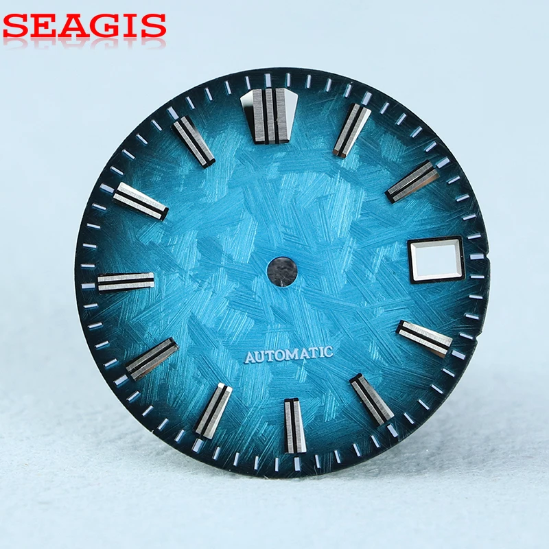 SEAGIS NH35 Dial 28.5mm GS Mod Gradient color sakura No Lume for SKX007 Customizable logo
SEAGIS NH35 Dial 28.5mm GS Mod Gradient color sakura No Lume for SKX007 Customizable logo
