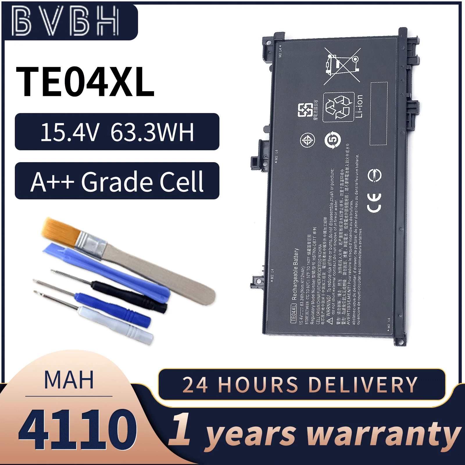 TE04XL Laptop Battery For HP OMEN 15-AX200 15- AX218TX 15-AX210TX 15-AX235NF 15-AX202N 15-BC200 HSTNN-DB7T 905277-855
TE04XL Laptop Battery For HP OMEN 15-AX200 15- AX218TX 15-AX210TX 15-AX235NF 15-AX202N 15-BC200 HSTNN-DB7T 905277-855