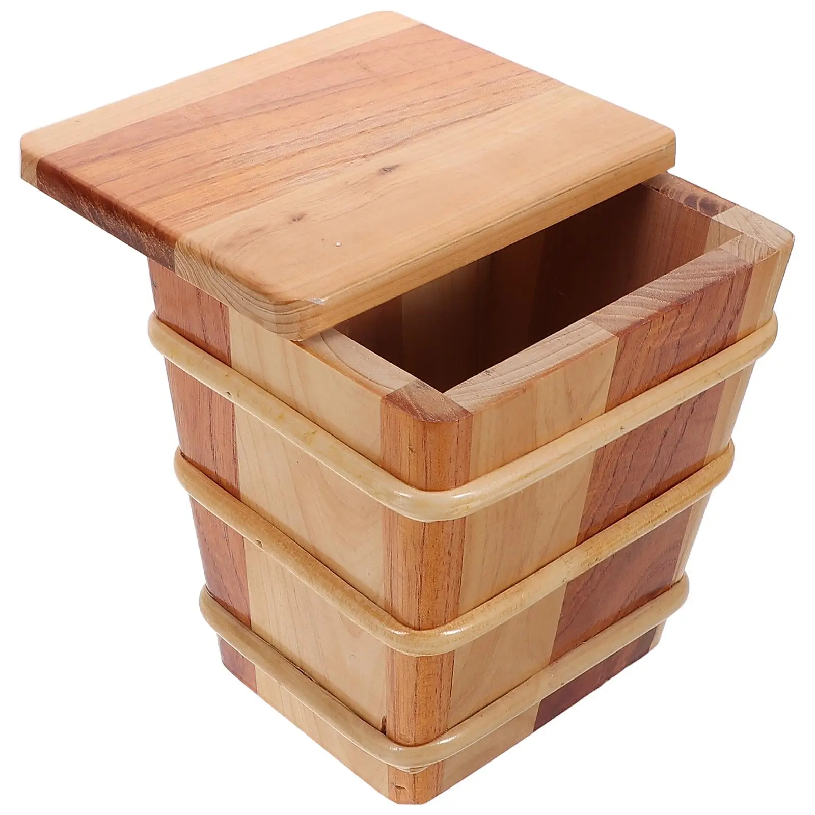 Wooden Rice Bucket Sushi Tub Steamer Storage Dough Proofing Basket Sashimi Bowl Mixing
Wooden Rice Bucket Sushi Tub Steamer Storage Dough Proofing Basket Sashimi Bowl Mixing