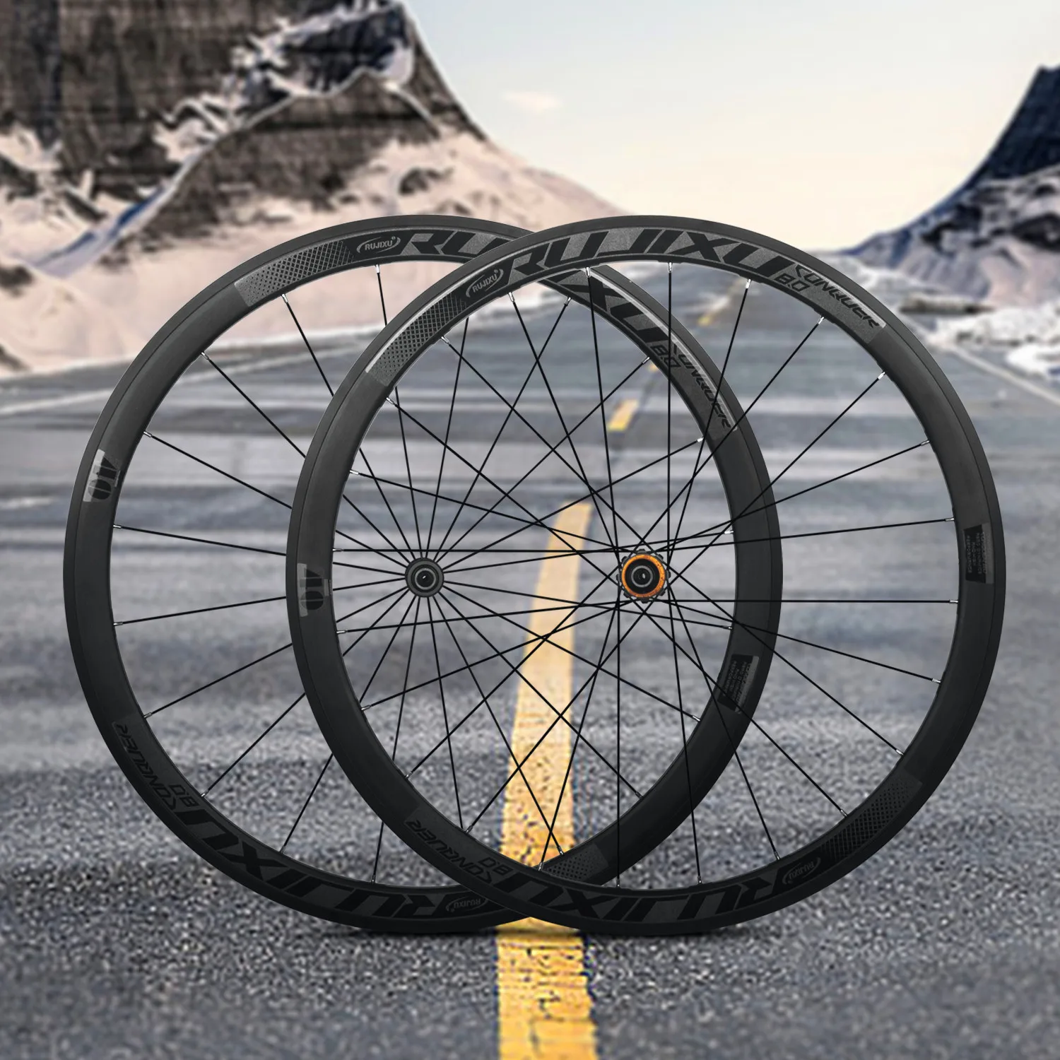 700C Rujixu 36T дорожные колеса с храповым механизмом 30/40/50 мм из алюминиевого сплава V-образный тормозной диск через ось QR дисковый тормоз Elite велосипедная колесная пара
700C Rujixu 36T дорожные колеса с храповым механизмом 30/40/50 мм из алюминиевого сплава V-образный тормозной диск через ось QR дисковый тормоз Elite велосипедная колесная пара