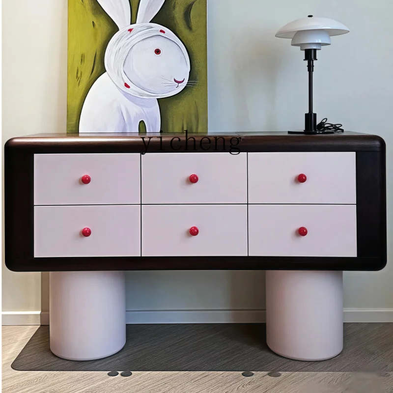 LSL Painted Entryway Console Bedroom Modern Simple Storage Organizer 
LSL Painted Entryway Console Bedroom Modern Simple Storage Organizer