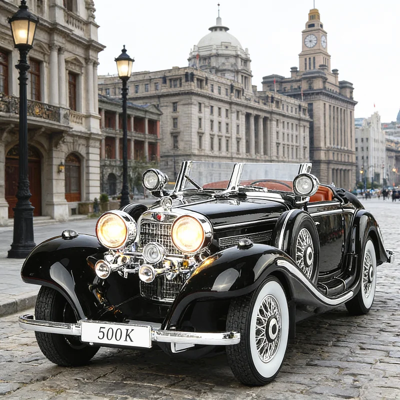 Масштабная модель автомобиля Mercedes-Benz 500K 1936 года (1:24), литая из металла, классический дизайн, со звуковыми и световыми эффектами, коллекционная, детская игрушка, подарок
Масштабная модель автомобиля Mercedes-Benz 500K 1936 года (1:24), литая из металла, классический дизайн, со звуковыми и световыми эффектами, коллекционная, детская игрушка, подарок