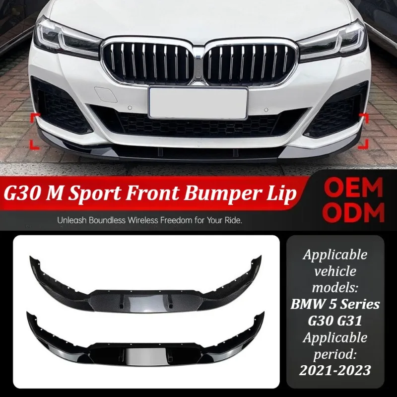 For BMW 5 Series G30 G31 2021-2023 M Sport Front Bumper Lip Splitter Diffuser For 525i 530i M Performance Style Exterior Upgrade
For BMW 5 Series G30 G31 2021-2023 M Sport Front Bumper Lip Splitter Diffuser For 525i 530i M Performance Style Exterior Upgrade