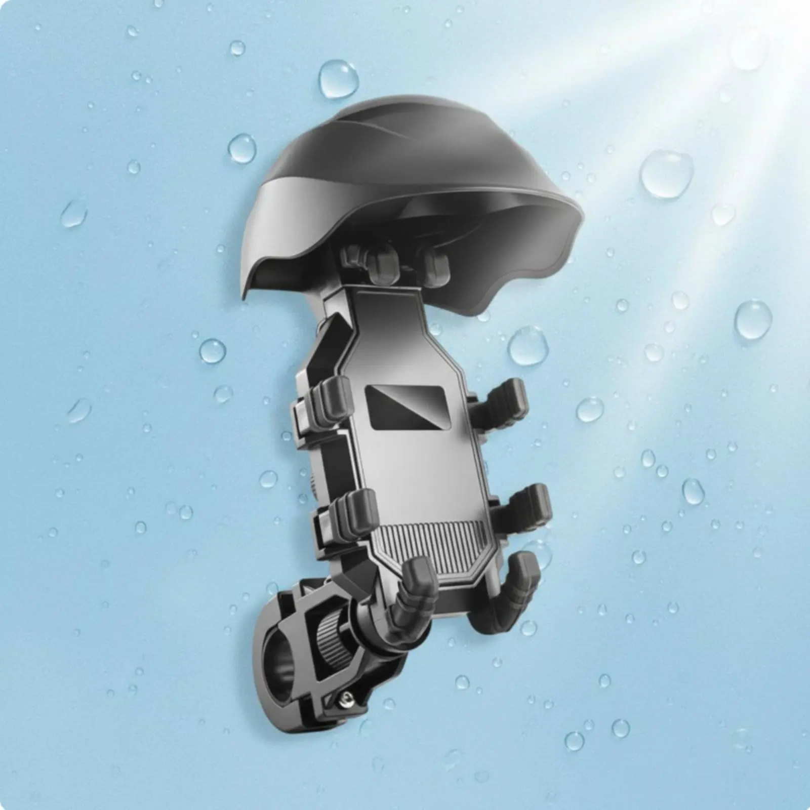 Bike Phone Mount with Rain Cover Sunshade Motorcycle Phone Holder with Sun Visor Mobile Accessory Adjustable Angle Universal Fit
Bike Phone Mount with Rain Cover Sunshade Motorcycle Phone Holder with Sun Visor Mobile Accessory Adjustable Angle Universal Fit