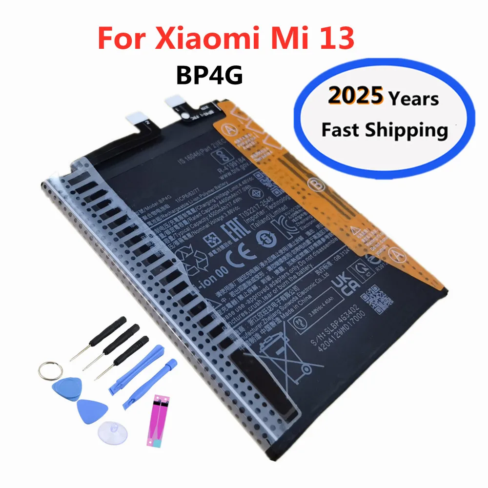 Оригинальный аккумулятор BP4G для Mi 13 Mi13 Xaomi 13, сменный аккумулятор, емкость 4500 Ач
Оригинальный аккумулятор BP4G для Mi 13 Mi13 Xaomi 13, сменный аккумулятор, емкость 4500 Ач