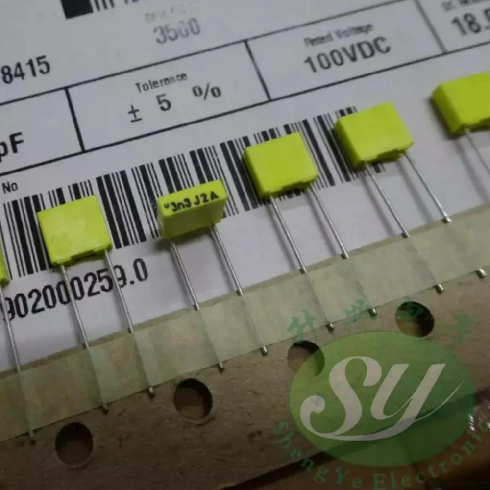 20pcs/lot Europ 0.0033uf/100v 3.3nf 3300pf 332 Brand New 5mm Film Capacitor
20pcs/lot Europ 0.0033uf/100v 3.3nf 3300pf 332 Brand New 5mm Film Capacitor