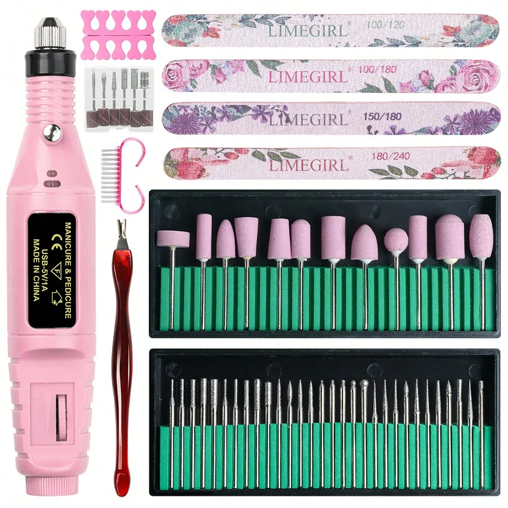 Professional Electric Nail Drill Machine Pedicure Manicure Drill Set Milling Cutters Set Nail File 20000RPM Polishing E
Professional Electric Nail Drill Machine Pedicure Manicure Drill Set Milling Cutters Set Nail File 20000RPM Polishing E