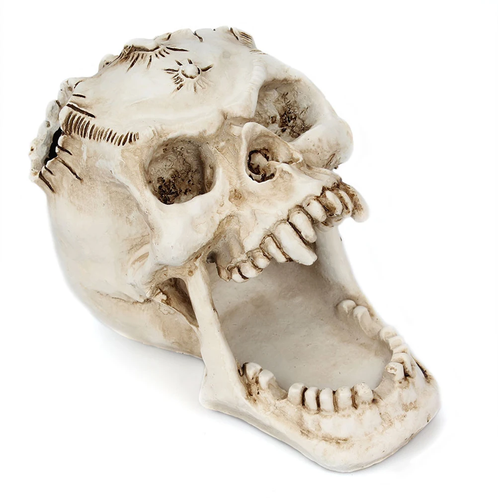 Skull Pen Holder Resin Material Stationery Adornment Desk ganizer Pencil Container Brush Pot Storage Bucket
Skull Pen Holder Resin Material Stationery Adornment Desk ganizer Pencil Container Brush Pot Storage Bucket