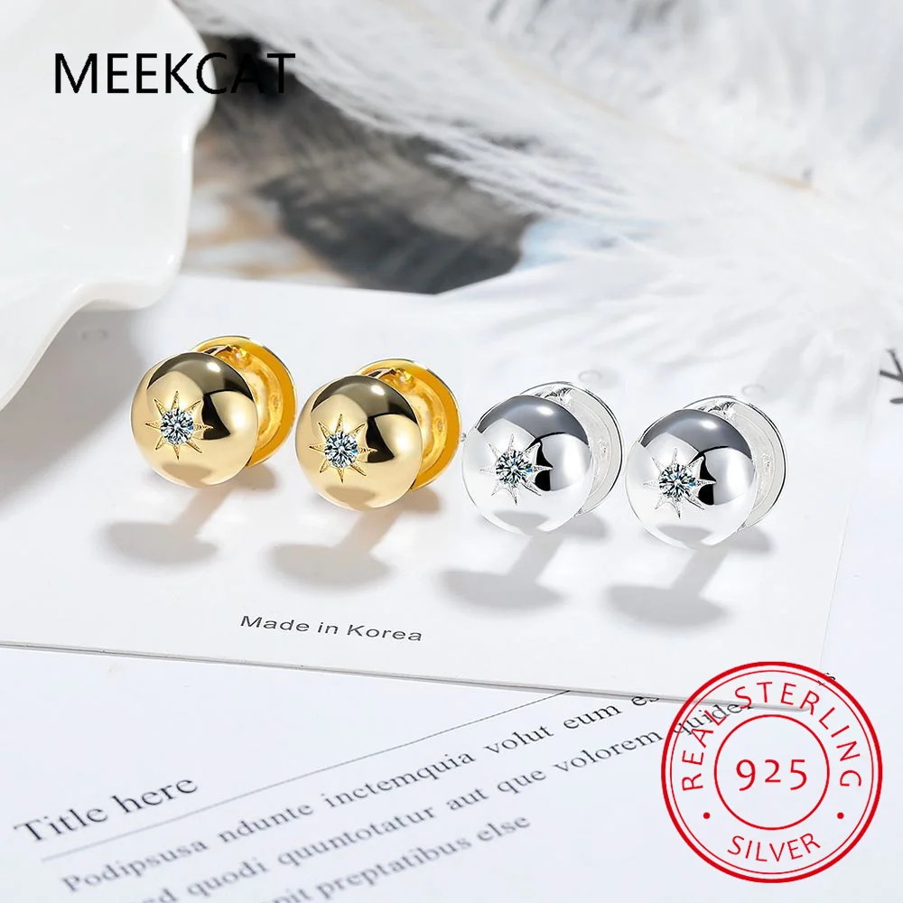 Real 925 Sterling Silver Zircon Star Round Hoop Earrings for Women Trendy Geometric Fine Jewelry Minimalist Accessories
Real 925 Sterling Silver Zircon Star Round Hoop Earrings for Women Trendy Geometric Fine Jewelry Minimalist Accessories