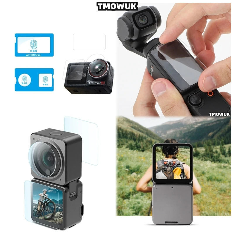 For DJI Pocket 1 2 Osmo Pocket 3 Action 2 4 Pro Impact - Resistant Tempered Glass Guard
For DJI Pocket 1 2 Osmo Pocket 3 Action 2 4 Pro Impact - Resistant Tempered Glass Guard