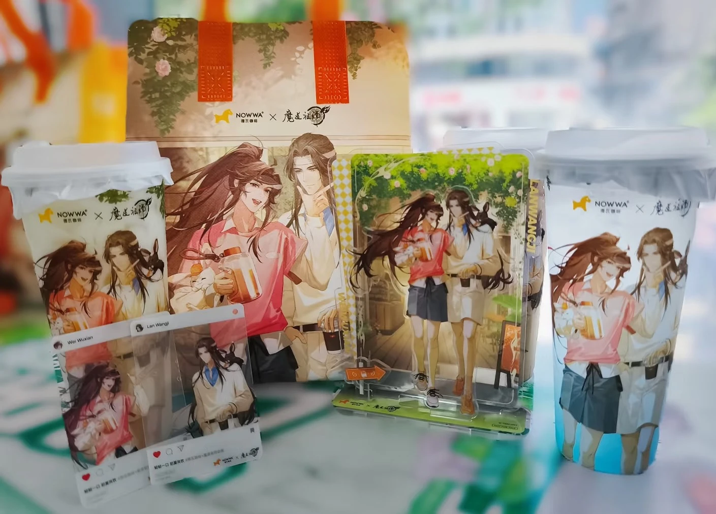 In Stock Official Grandmaster of Demonic Cultivation X NOWWA 2026 Wei Wuxian Lan Wangji Acrylic Stand Badge Transparent Card
In Stock Official Grandmaster of Demonic Cultivation X NOWWA 2026 Wei Wuxian Lan Wangji Acrylic Stand Badge Transparent Card