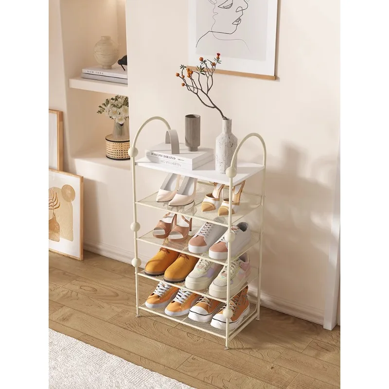 Nordic creative shoe rack household door shoe rack cream wind home shelf storage rack simple cabinet
Nordic creative shoe rack household door shoe rack cream wind home shelf storage rack simple cabinet