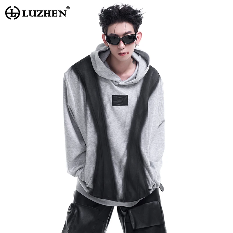 LUZHEN Scrawl Hoodies Sweatshirts Trendy Personalized High Street Designer Shoulder Pads Outerwear Casual Men's Clothing LZ4842
LUZHEN Scrawl Hoodies Sweatshirts Trendy Personalized High Street Designer Shoulder Pads Outerwear Casual Men's Clothing LZ4842