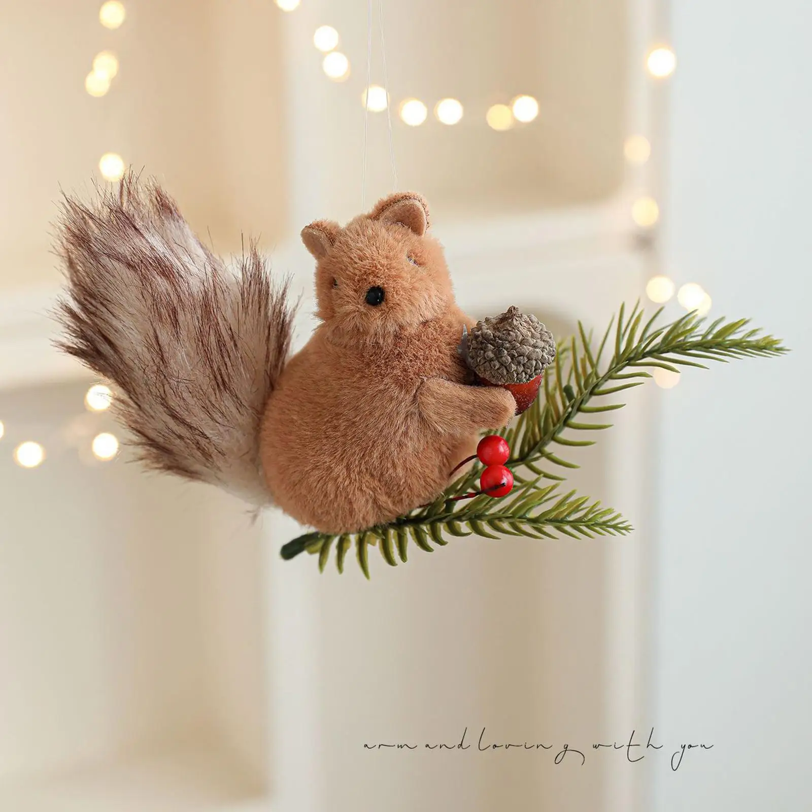 Squirrel Statue Christmas Decor Decorative Novelty Housewarming Gift Desktop Ornaments Squirrel Figurine for Tabletop Bedroom
Squirrel Statue Christmas Decor Decorative Novelty Housewarming Gift Desktop Ornaments Squirrel Figurine for Tabletop Bedroom