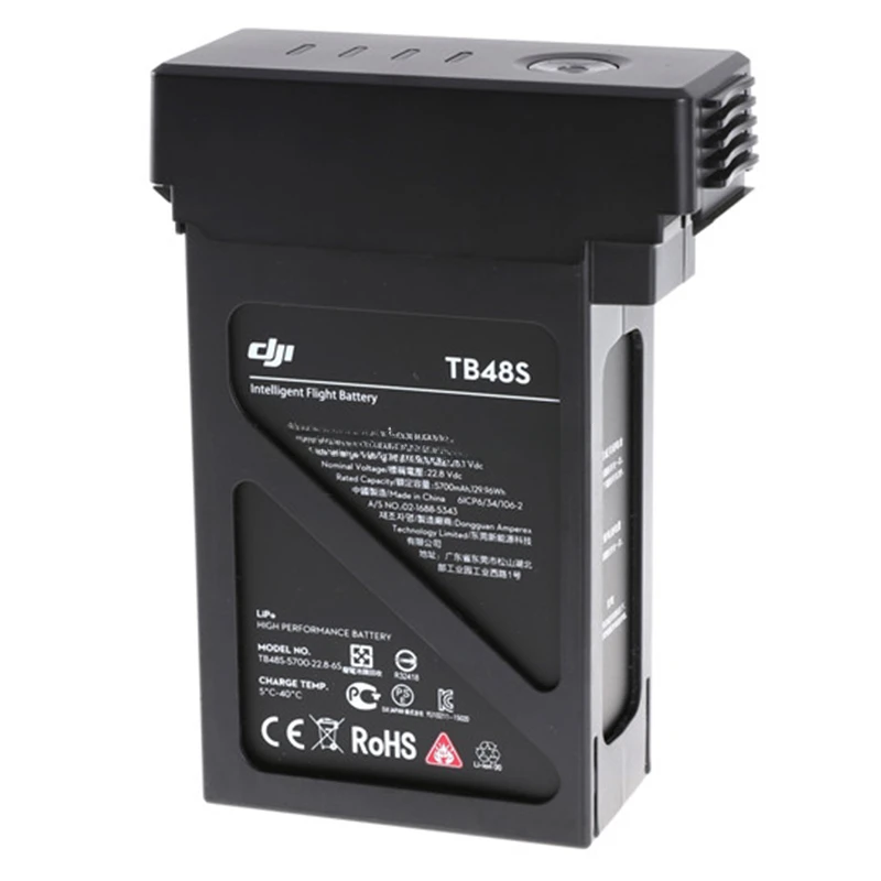 Original Matrice 600 PRO TB48S Intelligent Flight Battery 5700 mAh M600 PRO Battery
Original Matrice 600 PRO TB48S Intelligent Flight Battery 5700 mAh M600 PRO Battery