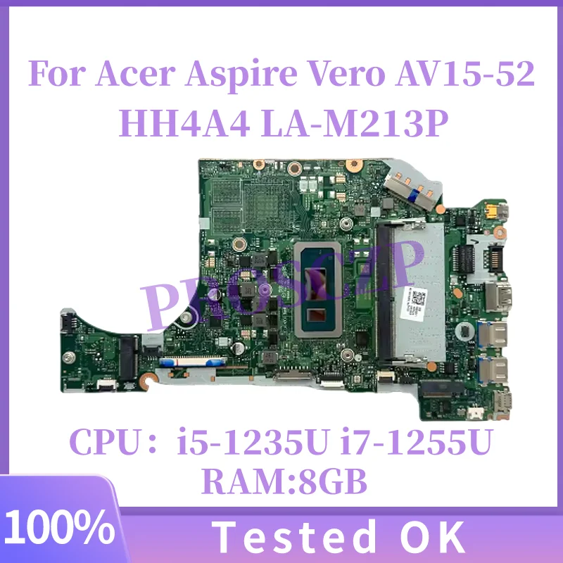 HH4A4 LA-M213P для ноутбука Acer Aspire Vero AV15-52, материнская плата с процессором i5-1235U i7-1255U, 8 ГБ ОЗУ UMA NB.KBH11.004 NB.KBH11.006
HH4A4 LA-M213P для ноутбука Acer Aspire Vero AV15-52, материнская плата с процессором i5-1235U i7-1255U, 8 ГБ ОЗУ UMA NB.KBH11.004 NB.KBH11.006