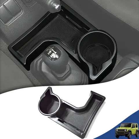 Car Center Console Gear Shift Storage Box Cup Holder Organizer Tray AT Model for Suzuki Jimny JB64 JB74 2019-2024 Accessories
