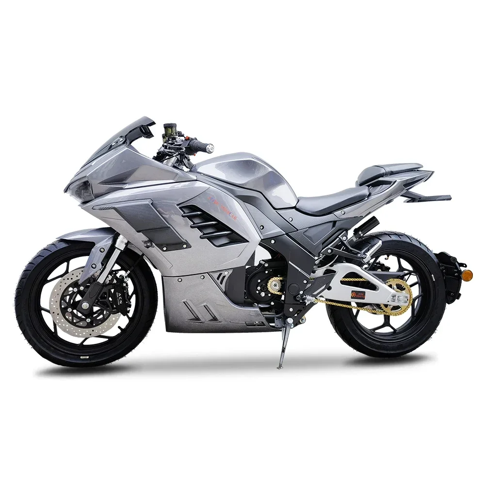 JUFENG Motorcycle 4000W Chain Motor Reach 130KM/H Fast Speed Electric Scooter Motorcycle With 72V Lithium
JUFENG Motorcycle 4000W Chain Motor Reach 130KM/H Fast Speed Electric Scooter Motorcycle With 72V Lithium