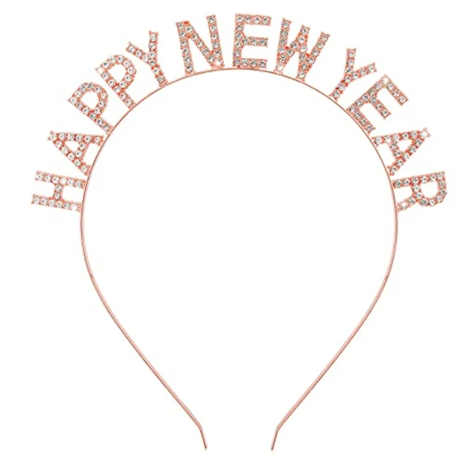 Happy New Year Headband Hairbands Crystal Merry Christmas Crown Hair Hoop Headpiece New Years Eve Party Supplies 2026
Happy New Year Headband Hairbands Crystal Merry Christmas Crown Hair Hoop Headpiece New Years Eve Party Supplies 2026
