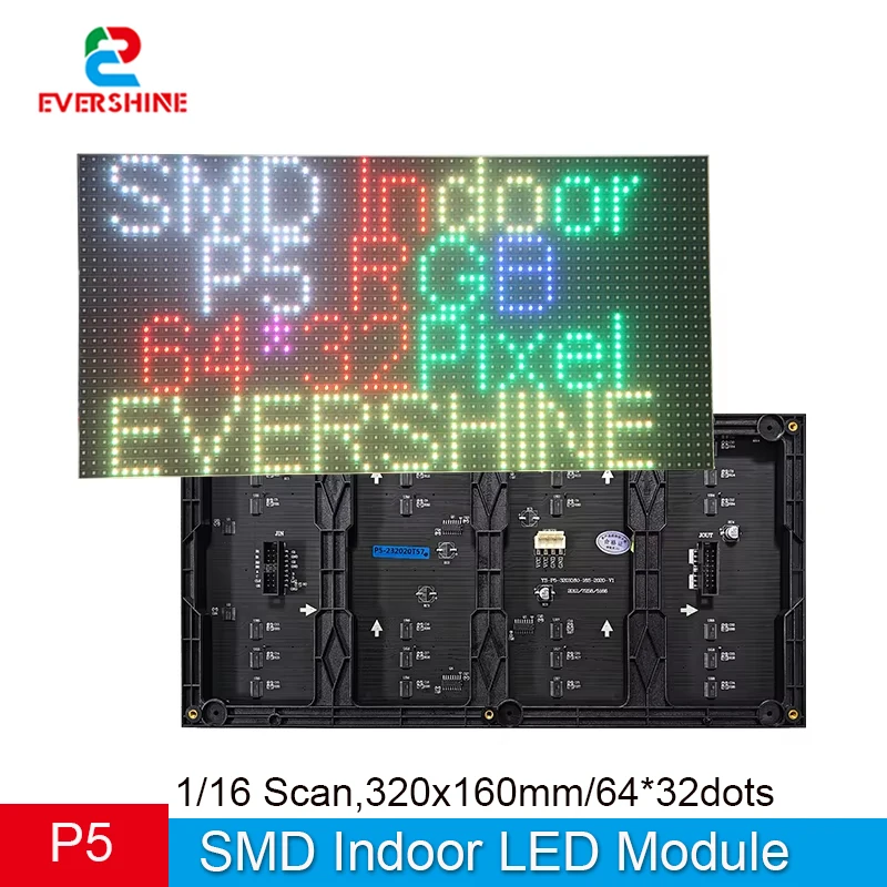 Cheapest Price P5 Indoor Full Color RGB Smd2121 320x160mm 1/16s Led Module Video Wall Advertising Display Screen
Cheapest Price P5 Indoor Full Color RGB Smd2121 320x160mm 1/16s Led Module Video Wall Advertising Display Screen