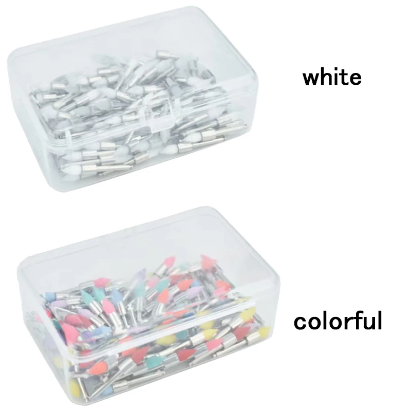 100PCS Dental Polishing Brushes Pointed Head Teeth Polisher for Low-Speed Machine, Colorful/White, Dental Tools
100PCS Dental Polishing Brushes Pointed Head Teeth Polisher for Low-Speed Machine, Colorful/White, Dental Tools
