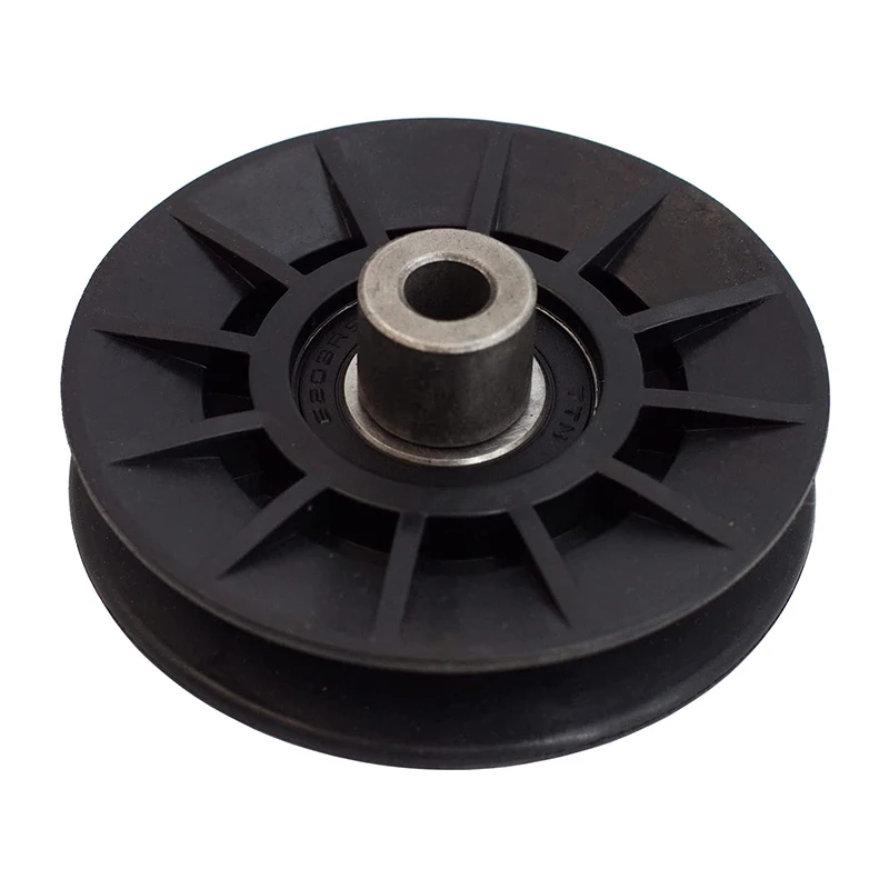 532194327 Flat Idler Pulley for Husqvarna/Craftsman Mowers - 3.5" OD, 3/8" Bore - Wear-Resistant Drive Pulley
532194327 Flat Idler Pulley for Husqvarna/Craftsman Mowers - 3.5" OD, 3/8" Bore - Wear-Resistant Drive Pulley